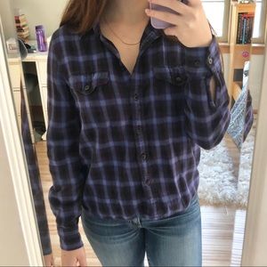 Purple & Blue Flannel